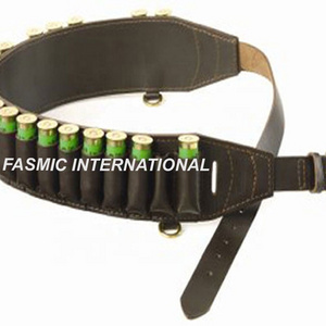 12 Caliber Cartoos Leather Cartridge Belt