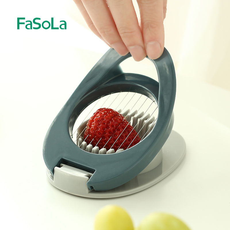 FaSoLa Kitchen household multifunctional stainless steel egg cutter