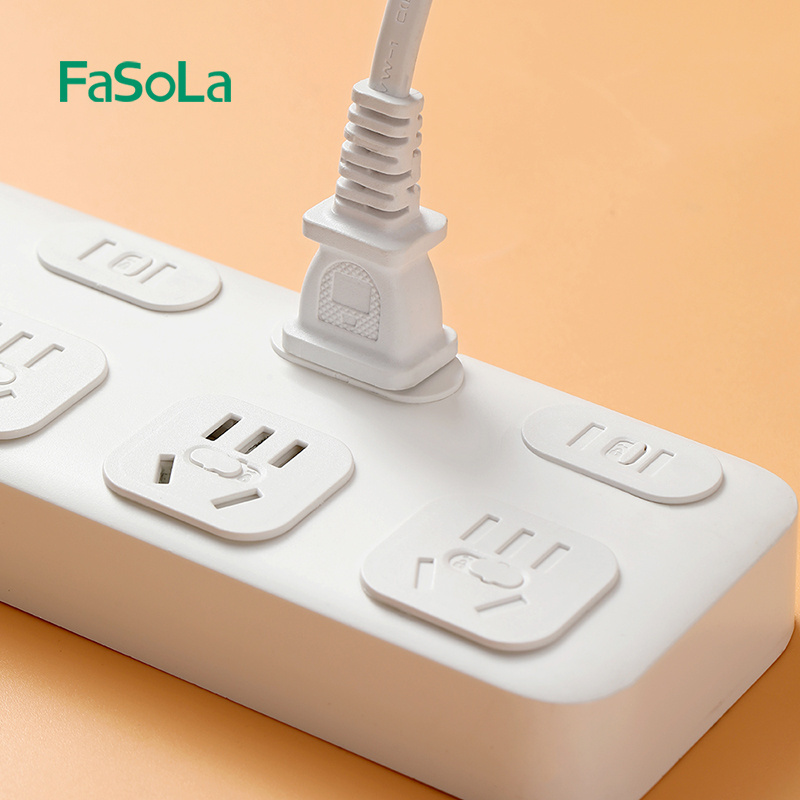 FaSoLa 6PCS Power Gear Outlet Covers Baby Proofing Child Proof Plug Covers for Electrical Outlets Safety Plug Protector