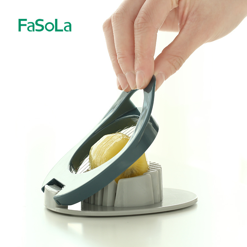 FaSoLa Kitchen household multifunctional stainless steel egg cutter