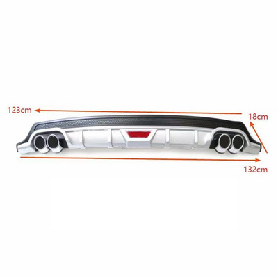 Factory Sales Auto Parts Universal Plastic Rear Diffuser Replacement Rear Bumper Lip Diffuser