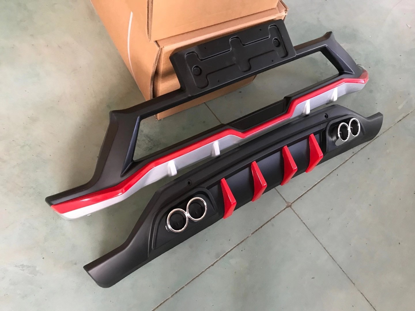 Bumper Protector Front And Rear Bumper Body Kit For 2020 2021 2022 KIA SELTOS