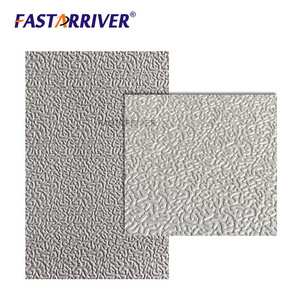 Orange Peel Stucco Embossed Sheet Aluminum Sheet For Refrigerator