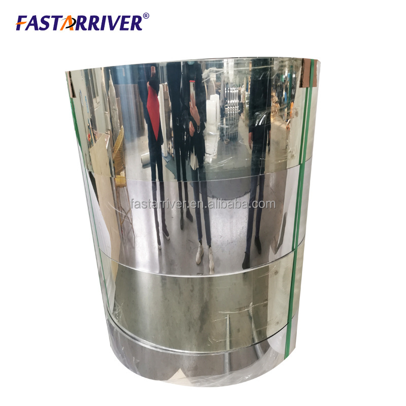 shiny mirror polished aluminum sheet /laminated bright aluminium reflector sheet