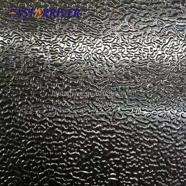 Orange Peel Stucco Embossed Sheet Aluminum Sheet For Refrigerator