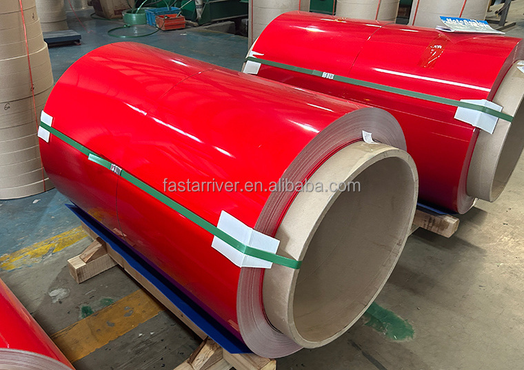 High Precision color coated Aluminum Coil Powder Coating Color Aluminum for Gutter