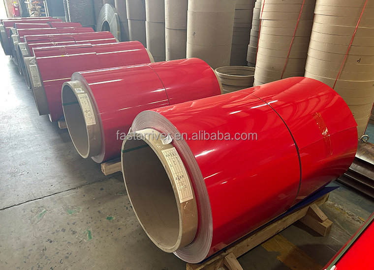 High Precision color coated Aluminum Coil Powder Coating Color Aluminum for Gutter