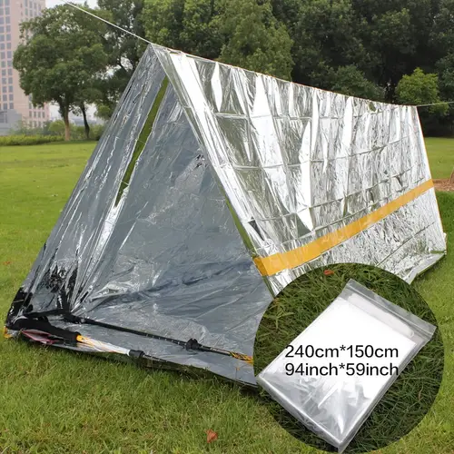 Outdoor Termal Battaniye Mylar Space Blanket Rescue First Aid Foil Survival Blanket Emergency Thermal Blanket