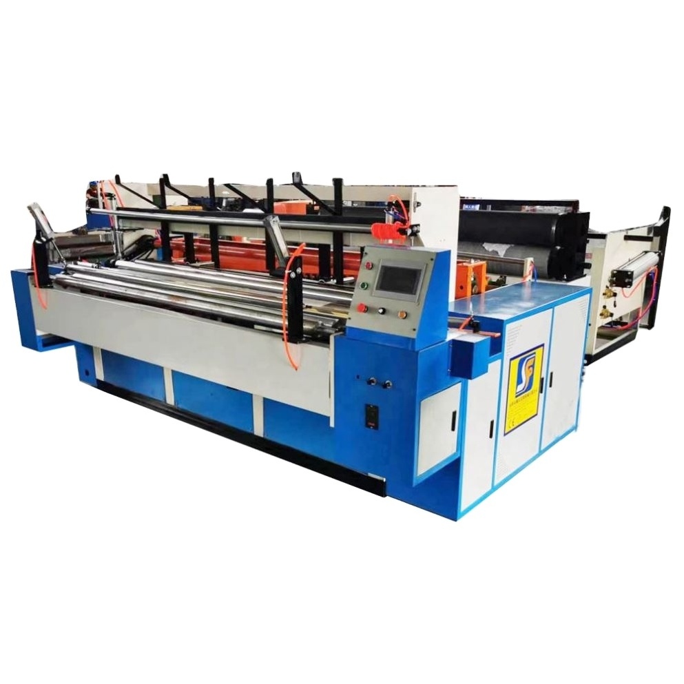 Sells Toilet Paper Making Machine Manufacture Paper Cutting Machine Paper Roll Converting Machinery