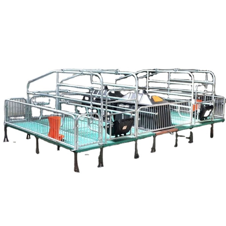 Piggery Equipment Farm Pig Breeding Cage Pig Farrowing Crate