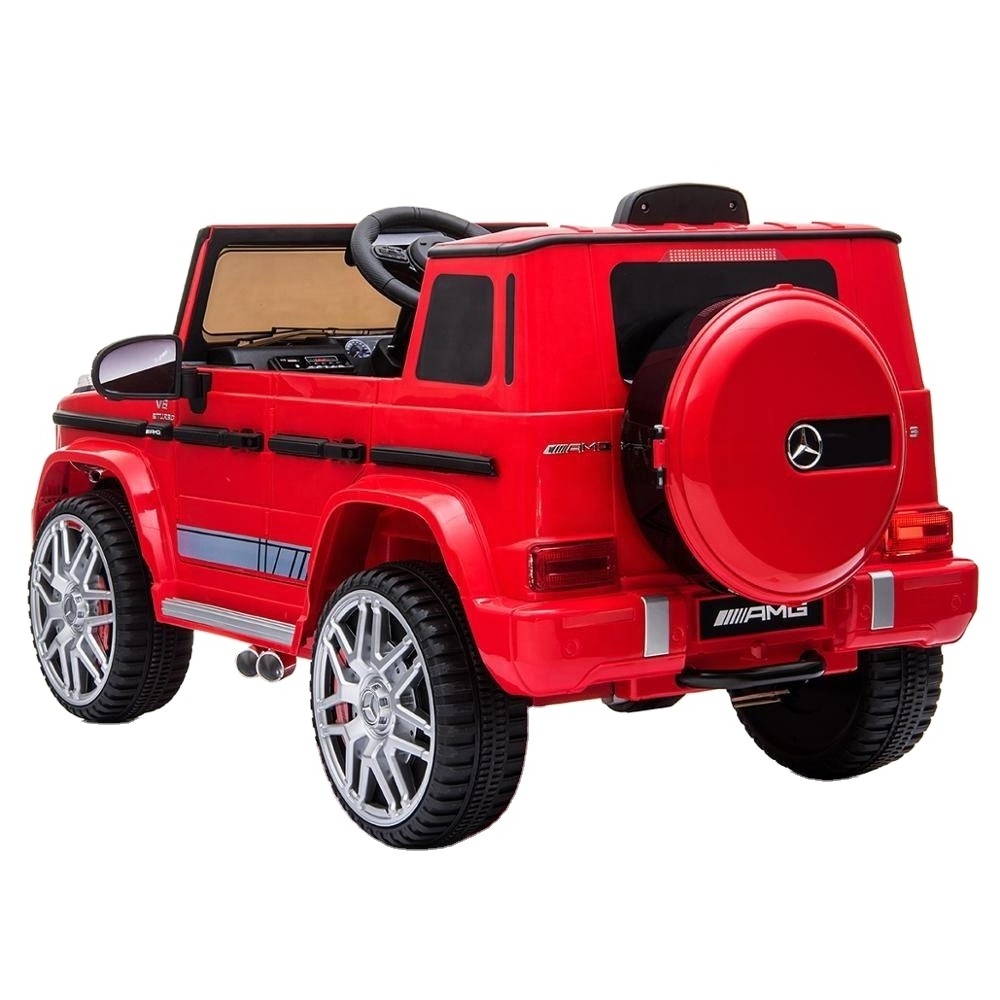 Licensed benz G63 12v electric ride on toy car kids battery car 4x4 to drive ride-on cars for kids