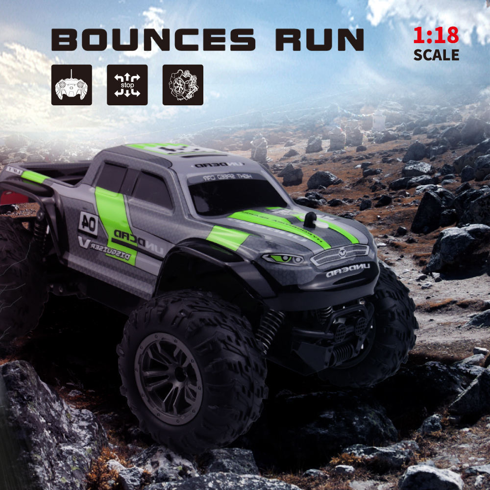 2023 Hot RC monster truck rc high speed 4x4 1:18, remote control monster trucks car for adults