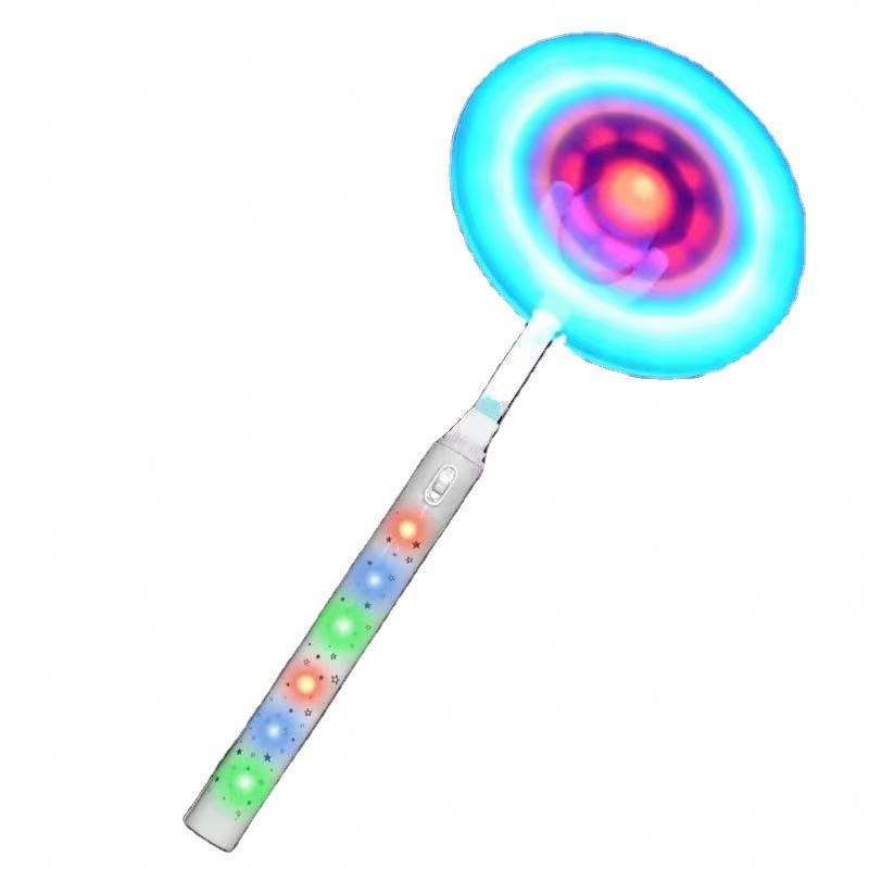 Wholesale tiktok Magnetic Light-Up Yoyo Gyro Wheel Toys Magic Spinning Top Led Light Up Gyro Toys for Kids