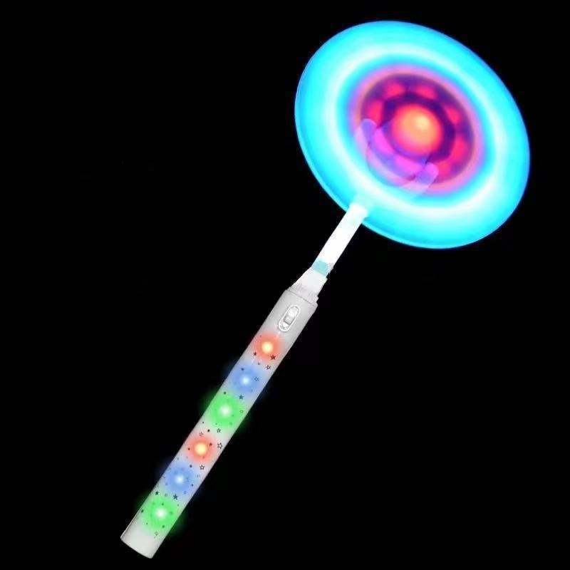 Wholesale tiktok Magnetic Light-Up Yoyo Gyro Wheel Toys Magic Spinning Top Led Light Up Gyro Toys for Kids