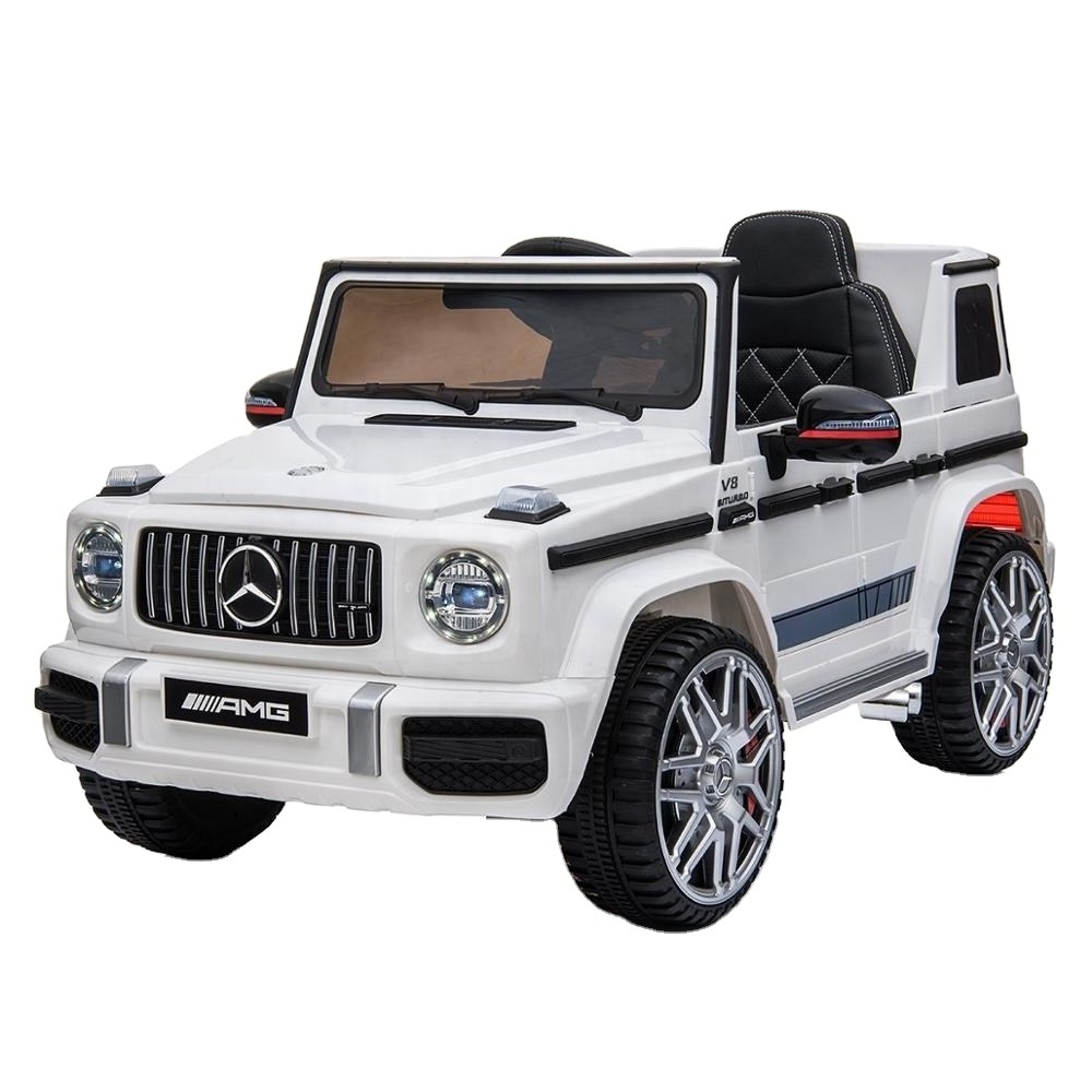 Licensed benz G63 12v electric ride on toy car kids battery car 4x4 to drive ride-on cars for kids