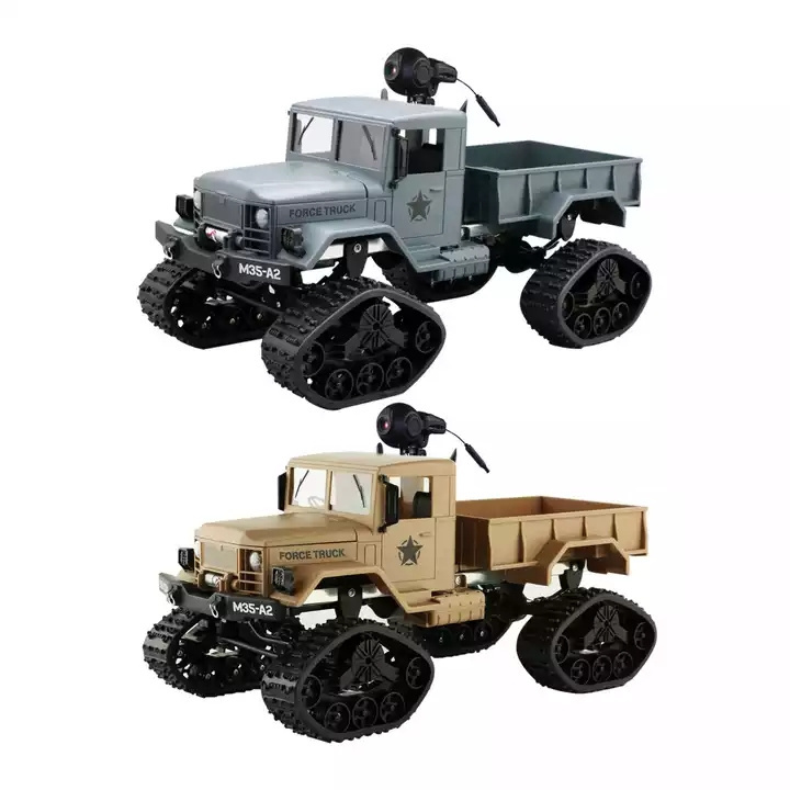 New Product 4wd Rock Crawler Climbing Snow Tires Off-road Shock Tank Rc Truck Absorption Model System Remote Control Car