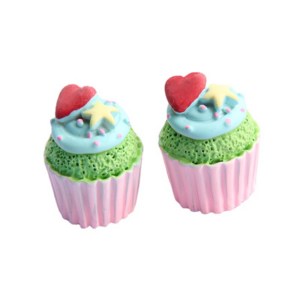 3D Decoration wholesale resin simulation cupcake mini food cup cake charms phone case accessories slime charms