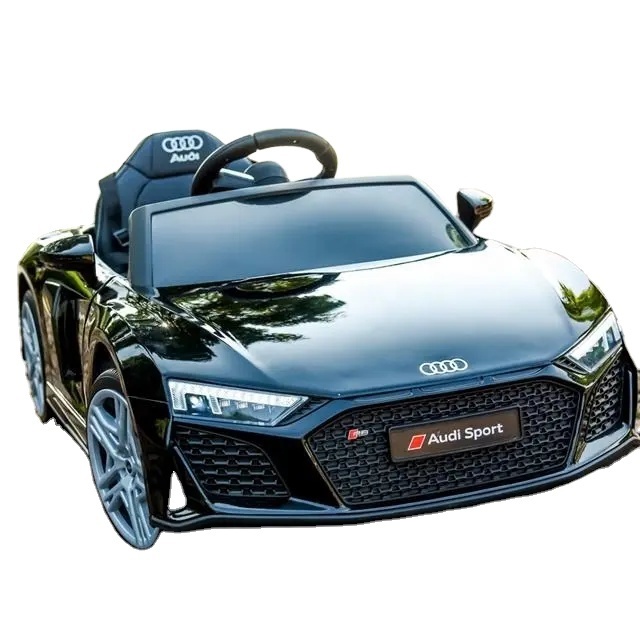 Wholesale Licensed Audi R8 Spyder kinder auto electric 12v ride on car kids car toys electric car for kids to drive