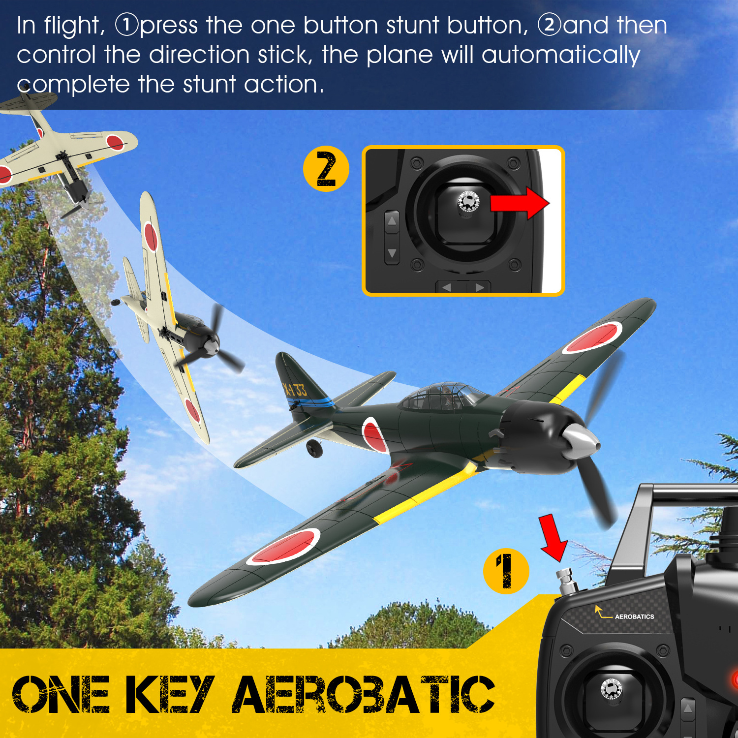 hot selling 76115 zero remote control airplane 4-CH Outdoor rc plane for gift