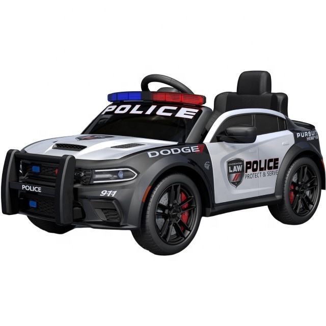 New Licensed kids police car children 12v electric car ride on car for kids to drive