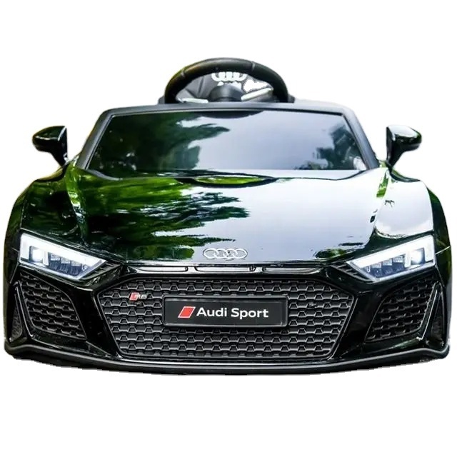 Wholesale Licensed Audi R8 Spyder kinder auto electric 12v ride on car kids car toys electric car for kids to drive