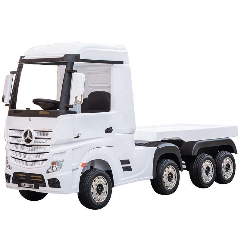 licensed Benz Actros Lorry 24V battery kids ride on truck electric ride-on cars for big boy with remote control