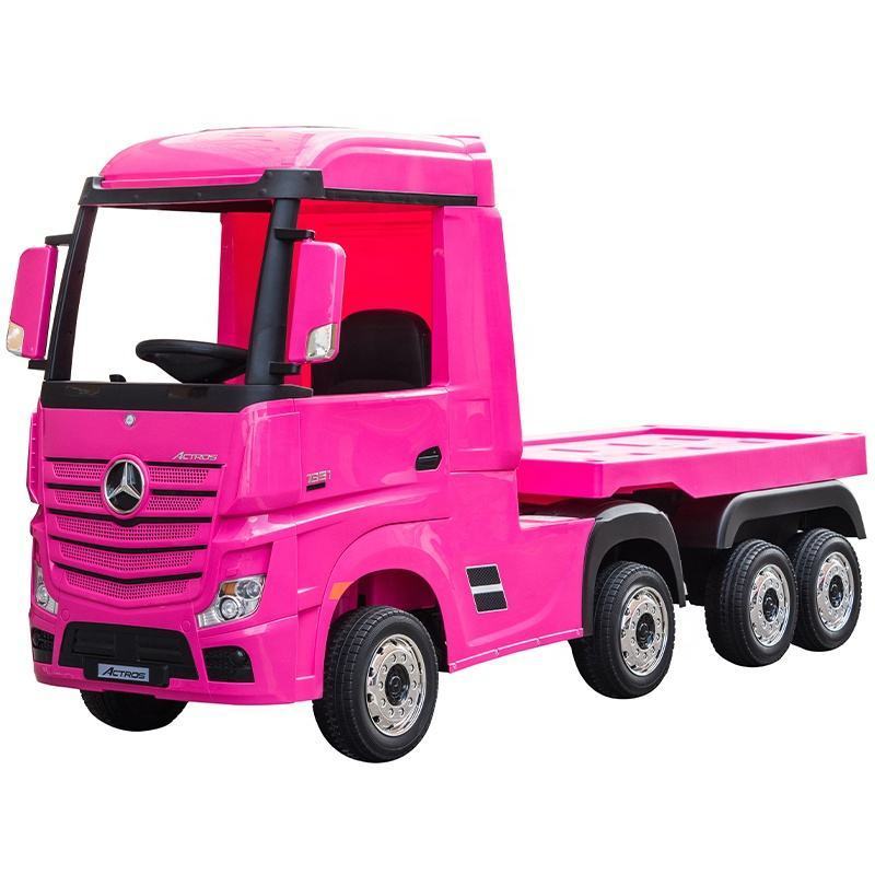 licensed Benz Actros Lorry 24V battery kids ride on truck electric ride-on cars for big boy with remote control