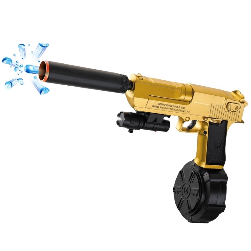 2023  Best Seller List Desert Eagle Pistol Toy Guns for boys Splatter Gel Ball Blaster Pistol with safe 7-8mm water beads ammo