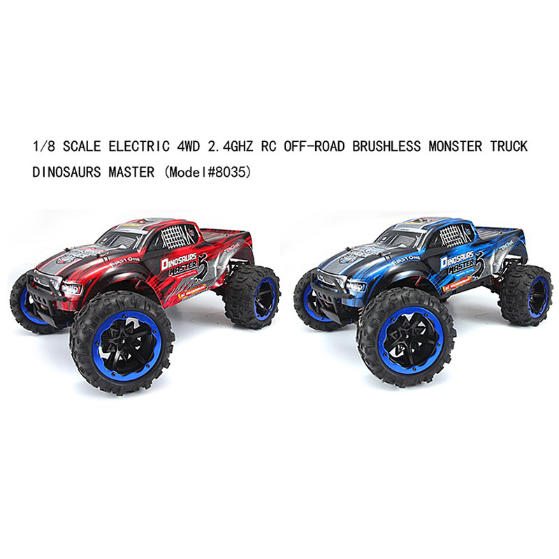 Hot Selling 1:8 Big Size 4WD Rc Truck Car Toy Off-road Brushless Monster Truck