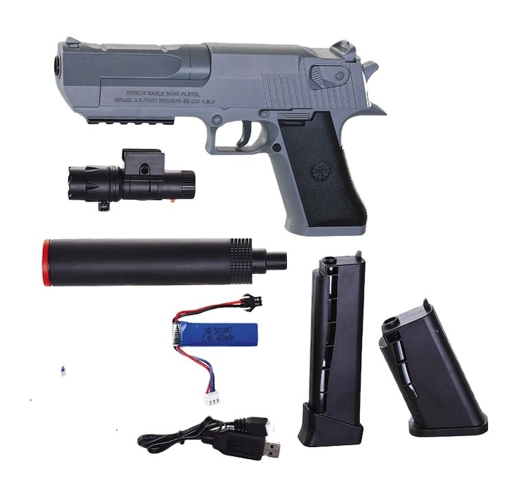 2023  Best Seller List Desert Eagle Pistol Toy Guns for boys Splatter Gel Ball Blaster Pistol with safe 7-8mm water beads ammo