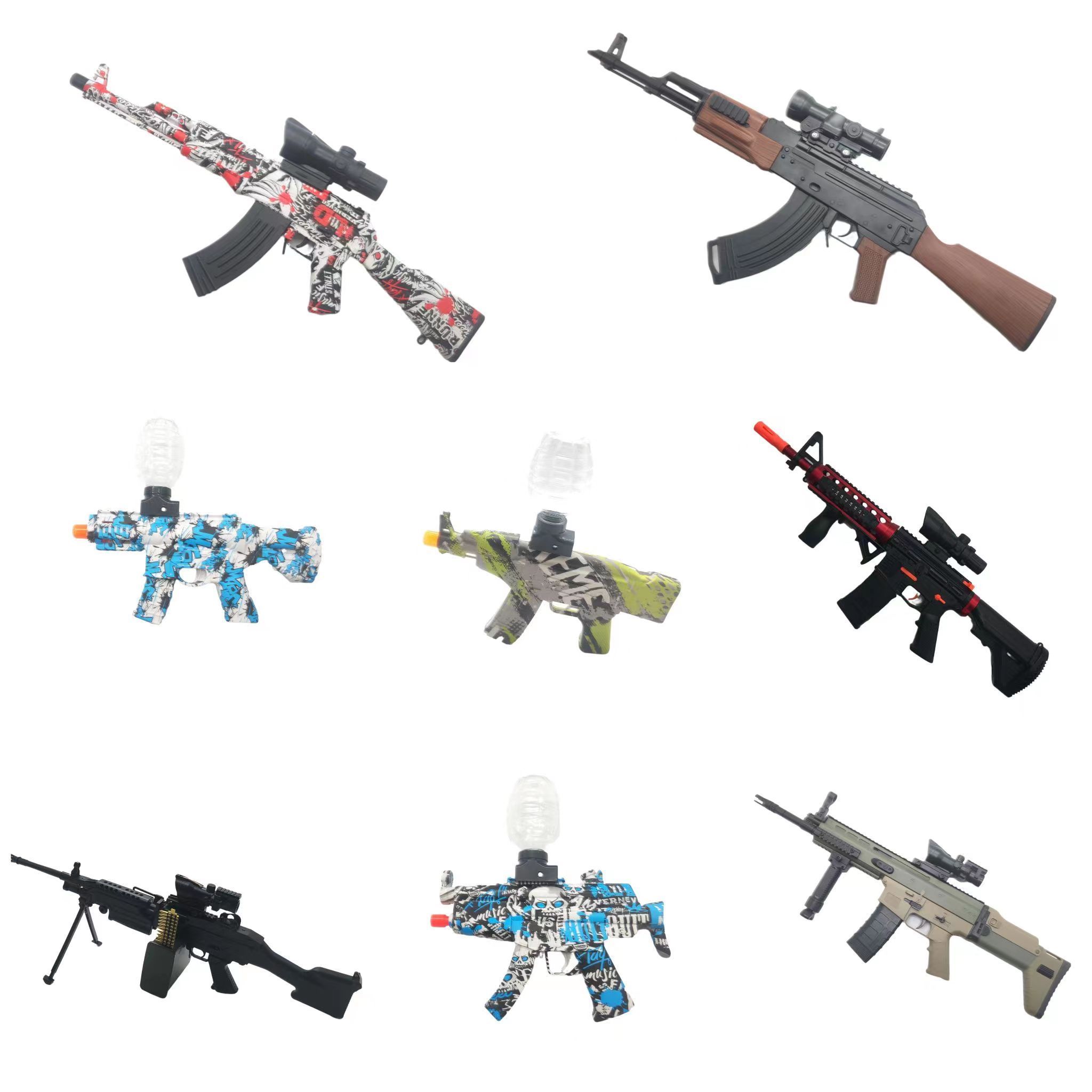 mp9 pistolas de burbujas juguete mp7 airsoft gun pistol real metal pistola de balines de metal mp5k blaster gel toy gun for kids