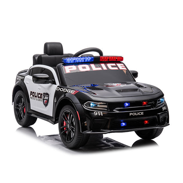 New Licensed kids police car children 12v electric car ride on car for kids to drive