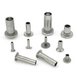 high quality china manufacture Stainless steel semi-hollow rivet wholesale fashion Stainless steel semi-hollow rivet