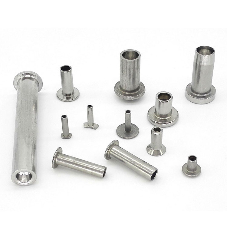 high quality china manufacture Stainless steel semi-hollow rivet wholesale fashion Stainless steel semi-hollow rivet