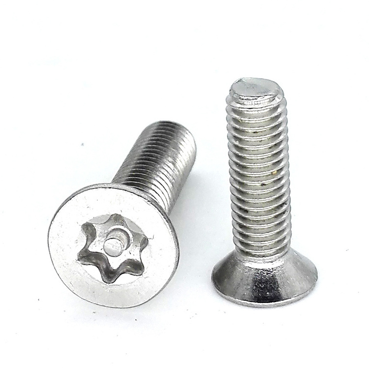 Hardware wholesale fastening security screw and bolts China manufacturer custom length pin security screw and bolts