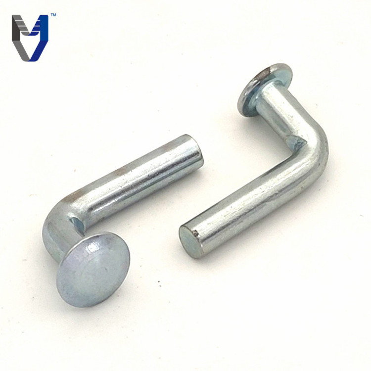 Supplier manufacturing high tensile Carbon Steel L shear pins production line making standard Carbon Steel L shear pins