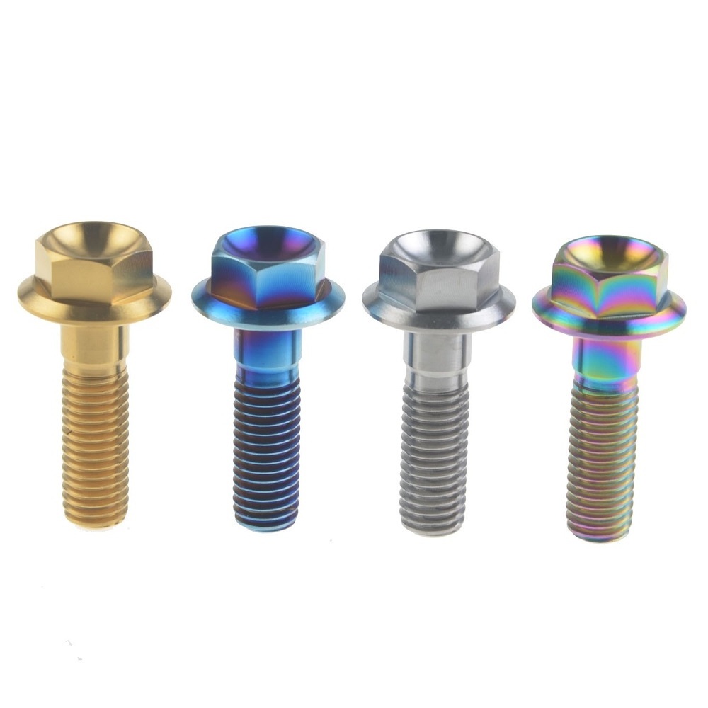 High quality manufacturer supply titanium bolts for ebike and motorcycle ti-bolts