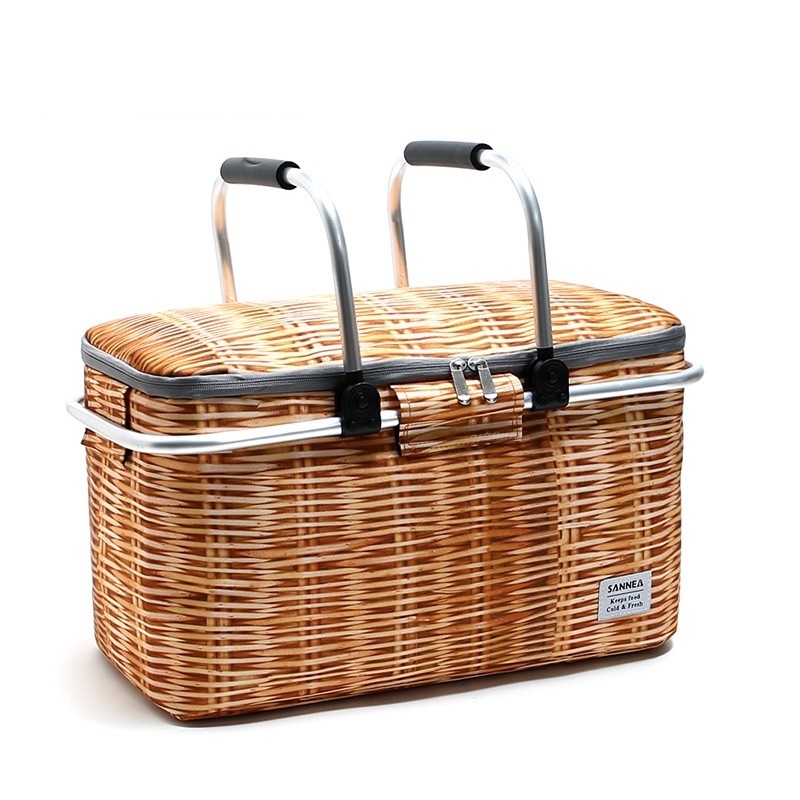 Outdoor Delivery Camping Insulated Cooler Lunch Picnic Basket Bag Cooler Bag Picnic Basket Set