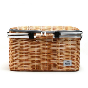 Outdoor Delivery Camping Insulated Cooler Lunch Picnic Basket Bag Cooler Bag Picnic Basket Set