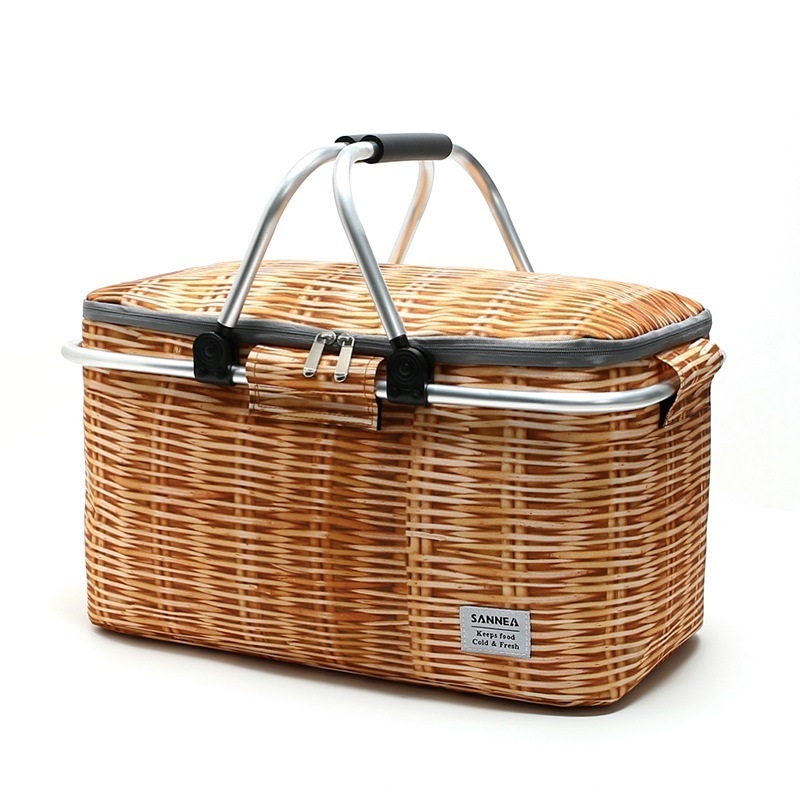 Outdoor Delivery Camping Insulated Cooler Lunch Picnic Basket Bag Cooler Bag Picnic Basket Set