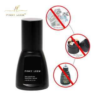 pinky leem anti white strong hold lashes glue latex free waterproof professional classic invisible private label Elite lash glue