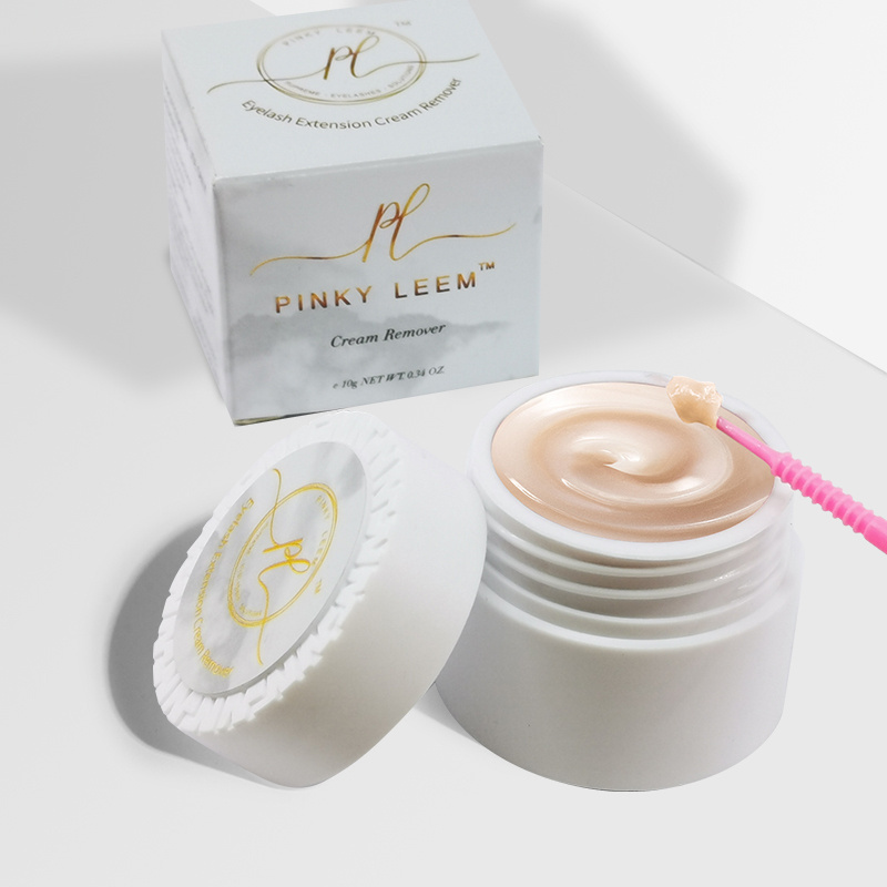 Pinky Leem Cream Eyelash Extension Glue Remover Lash Adhesive Super Gentle Sensitive Skin Safely And Fast Cream Remover