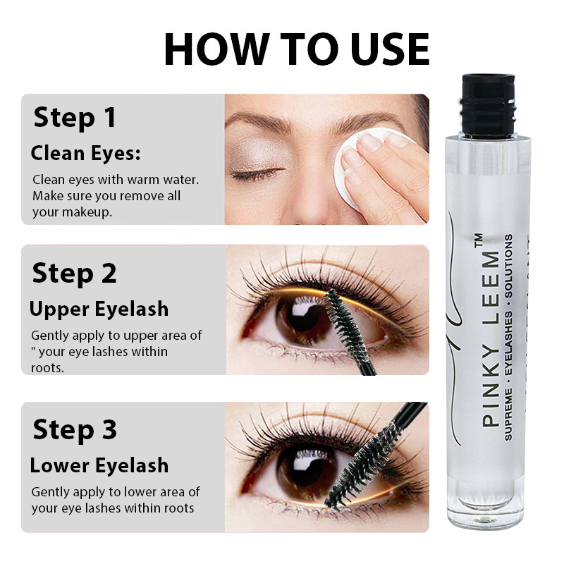 Pinky Leem Private Label Lash Sealer Aftercare Sealant Liquid Coating Lash Care Sealant 2 in 1 bond and seal lash glue