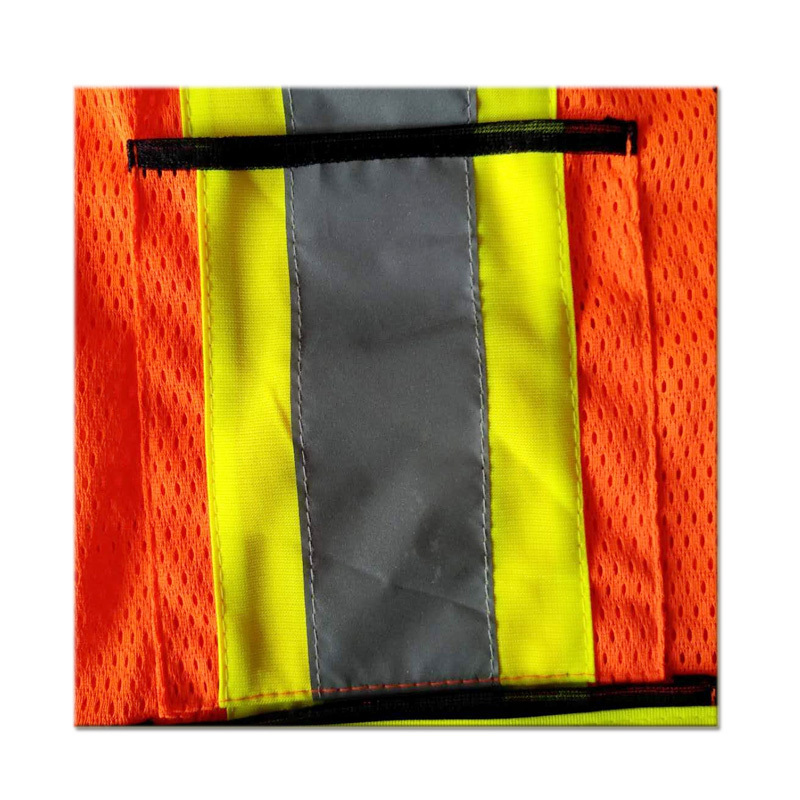 American style hi vis hunting work led safety vest manufacturer