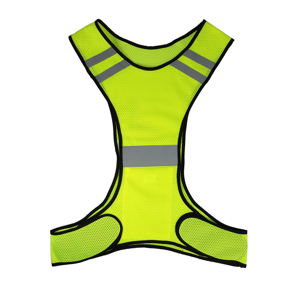 Factory Made Customized 2021 best price custom logo OEM ODM Night Running Bike Mesh Safety High Reflective Vest