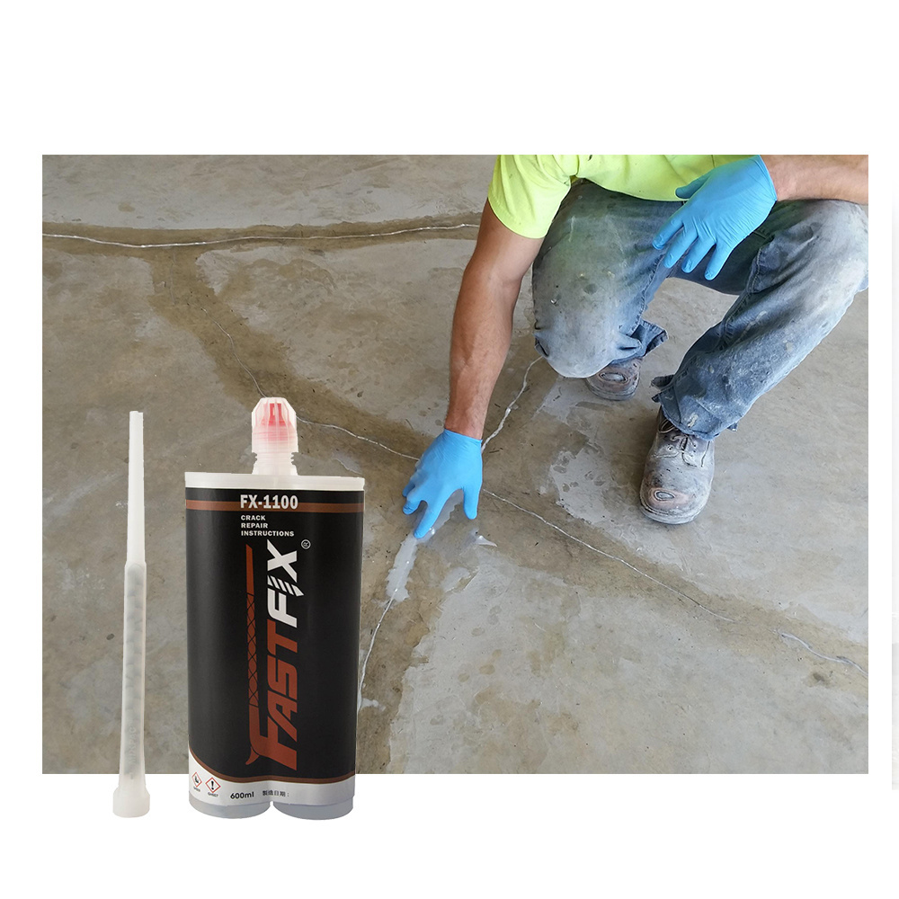 Epoxy adhesive repair for cracks sealant concrete wall floor marble cracks general purpose refill MIT