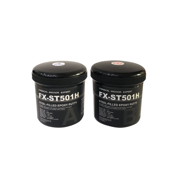 Top Market Demanding Steel-filled Epoxy Putty Heat Resistance Metal Gray Ceramic Glue