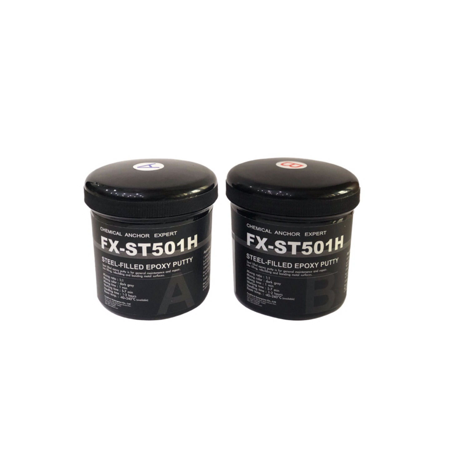 High strength steel-filled epoxy putty for rebuilding and bonding filling metal surfaces pipe leak sealing repair weld adhesive