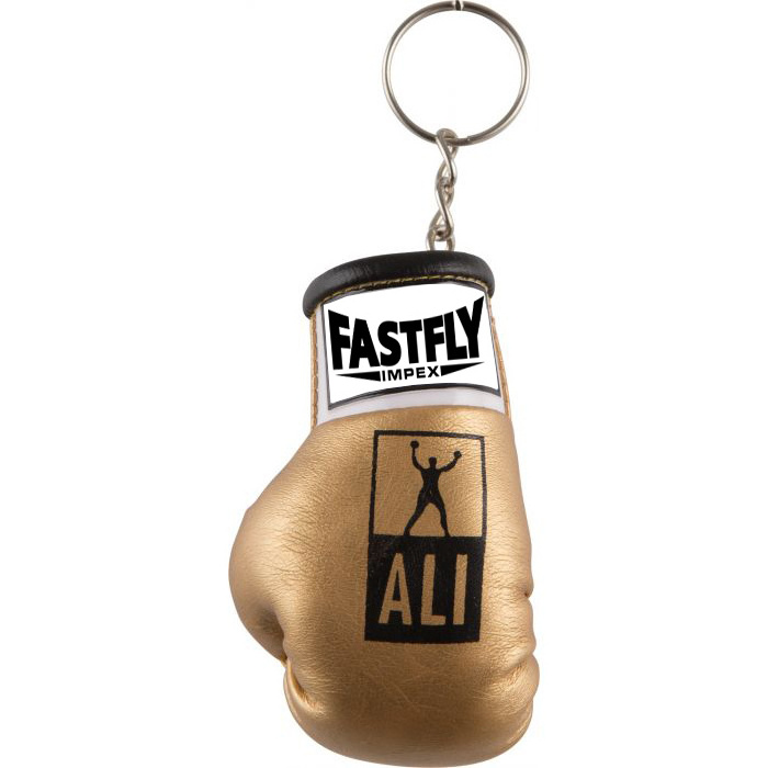 Mini Boxing Gloves Keychain Fashion Car Flag  Key Chains