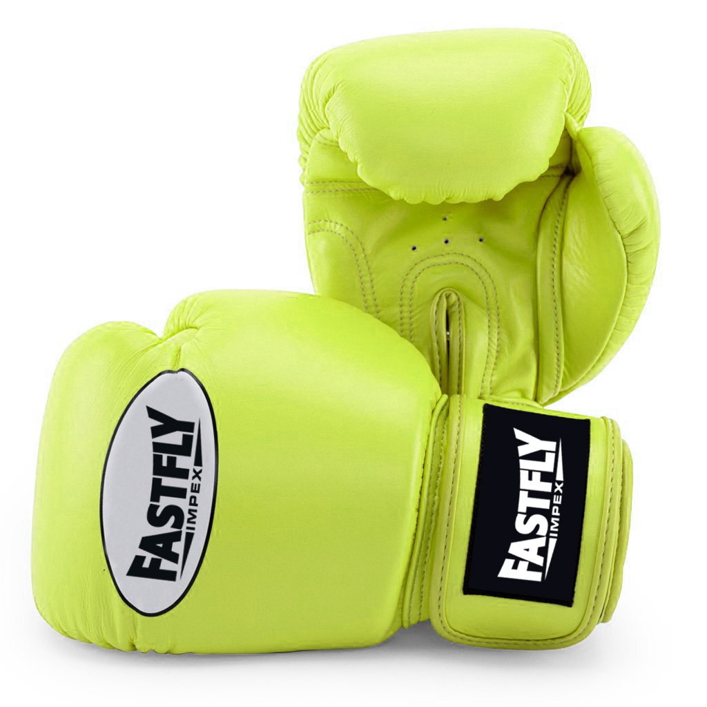 custom made boxing gloves 6 oz funny yellow boxing gloves